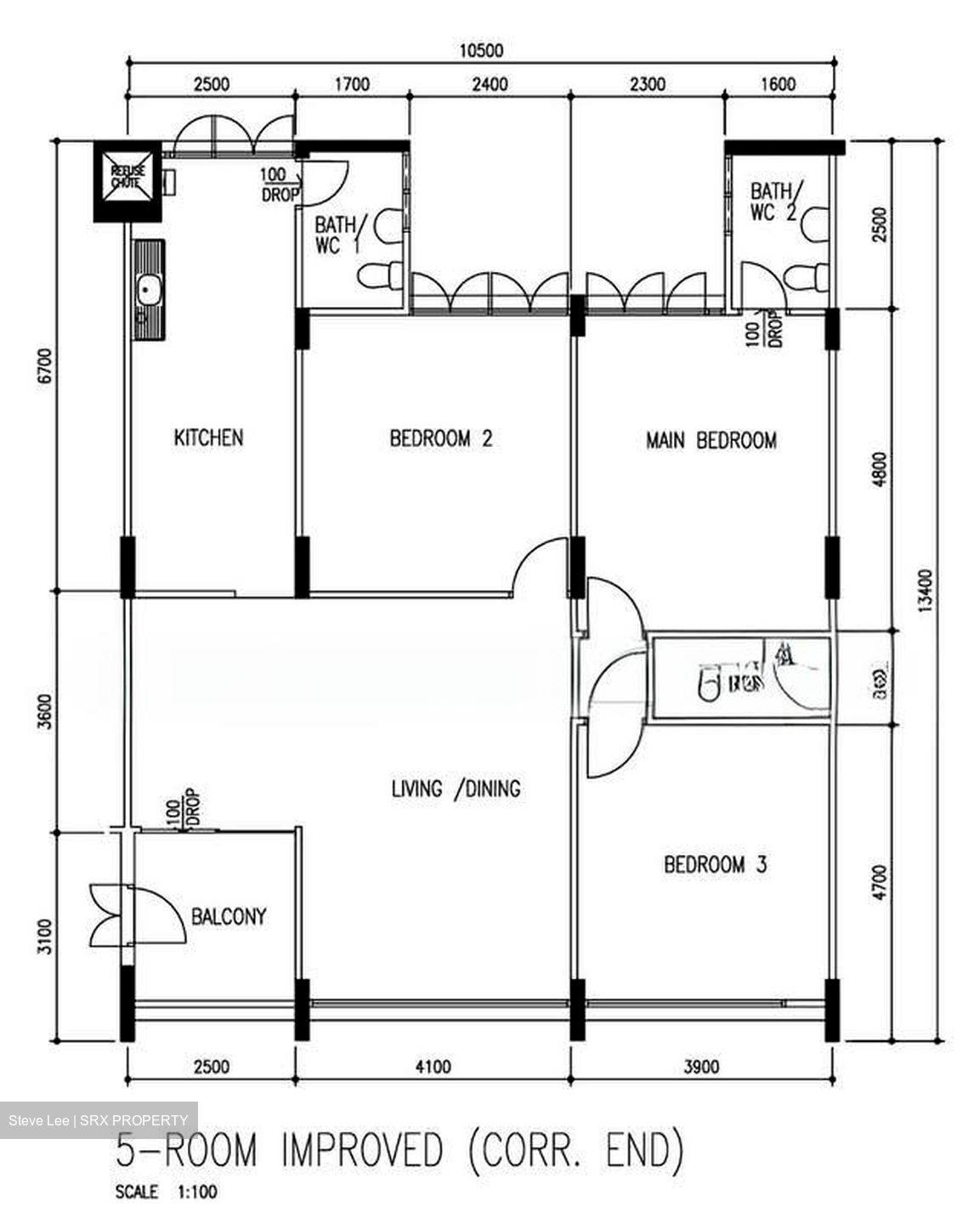 Blk 601 Hougang Avenue 4 (Hougang), HDB 5 Rooms #595813911